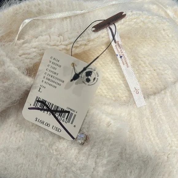 Free People Celeste Cardi Cardigan Sweater in Ivory - Picture 9 of 11